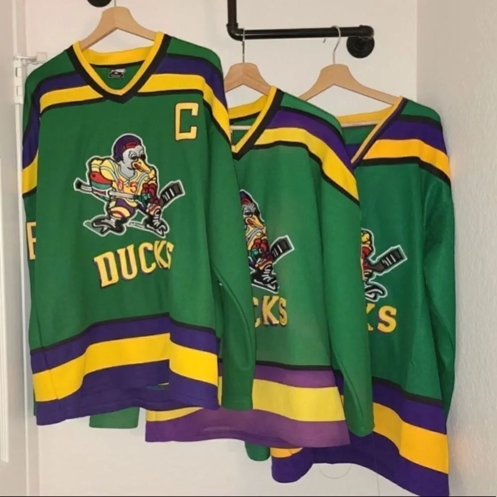 COPY - Vintage Disney mighty ducks hockey jersey